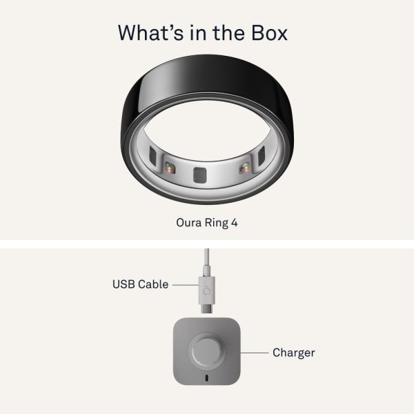 Oura Ring 4 - Black - Size 11 - Smart Ring - Unique Sizing, Not Standard US Ring Sizes - Size First - Sleep Tracking Wearable - Heart Rate - Fitness Tracker - Up to 8 Days of Battery Life - Image 29