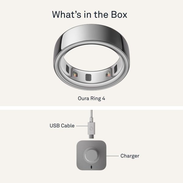 Oura Ring 4 - Black - Size 11 - Smart Ring - Unique Sizing, Not Standard US Ring Sizes - Size First - Sleep Tracking Wearable - Heart Rate - Fitness Tracker - Up to 8 Days of Battery Life - Image 41