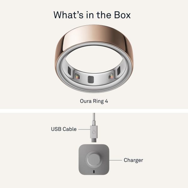 Oura Ring 4 - Black - Size 11 - Smart Ring - Unique Sizing, Not Standard US Ring Sizes - Size First - Sleep Tracking Wearable - Heart Rate - Fitness Tracker - Up to 8 Days of Battery Life - Image 23