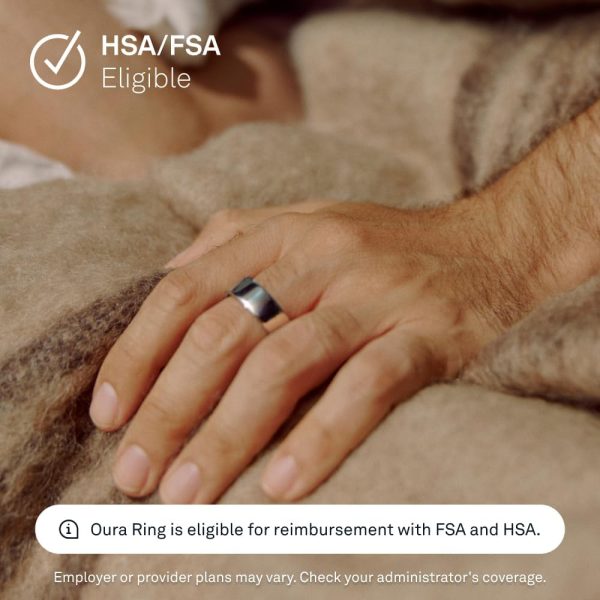 Oura Ring 4 - Black - Size 11 - Smart Ring - Unique Sizing, Not Standard US Ring Sizes - Size First - Sleep Tracking Wearable - Heart Rate - Fitness Tracker - Up to 8 Days of Battery Life - Image 40