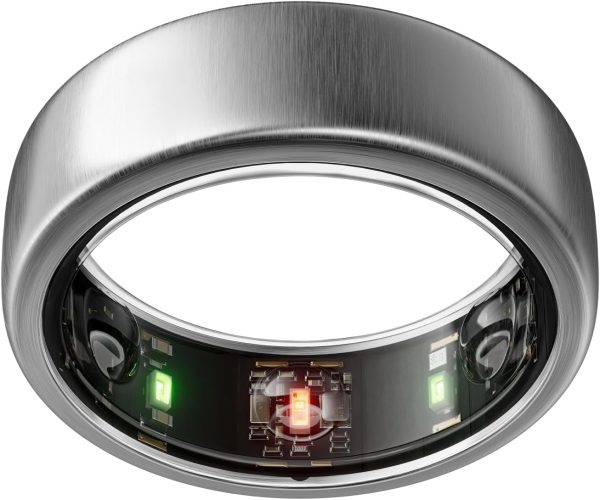 Oura Ring Gen3 Horizon - Silver - Size 11 - Smart Ring - Size First with Oura Ring Gen3 Sizing Kit - Sleep Tracking Wearable - Heart Rate - Fitness Tracker - 5-7 Days Battery Life - Image 61