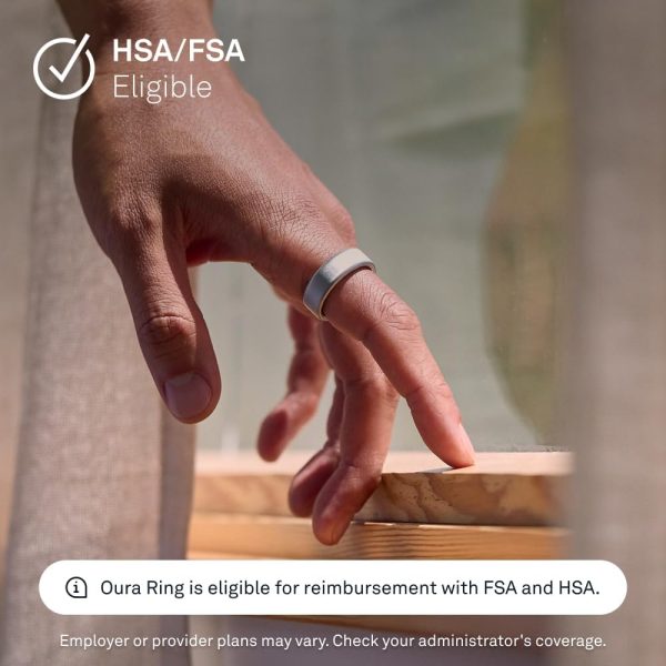 Oura Ring 4 - Black - Size 11 - Smart Ring - Unique Sizing, Not Standard US Ring Sizes - Size First - Sleep Tracking Wearable - Heart Rate - Fitness Tracker - Up to 8 Days of Battery Life - Image 16