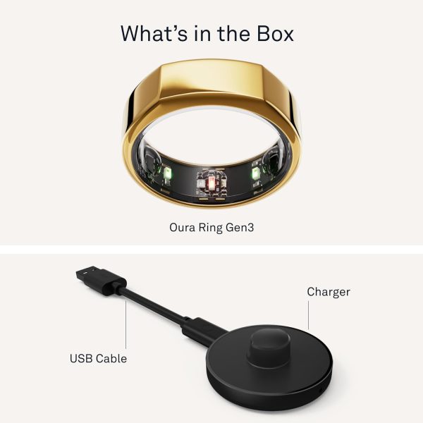 Oura Ring Gen3 Horizon - Silver - Size 11 - Smart Ring - Size First with Oura Ring Gen3 Sizing Kit - Sleep Tracking Wearable - Heart Rate - Fitness Tracker - 5-7 Days Battery Life - Image 40